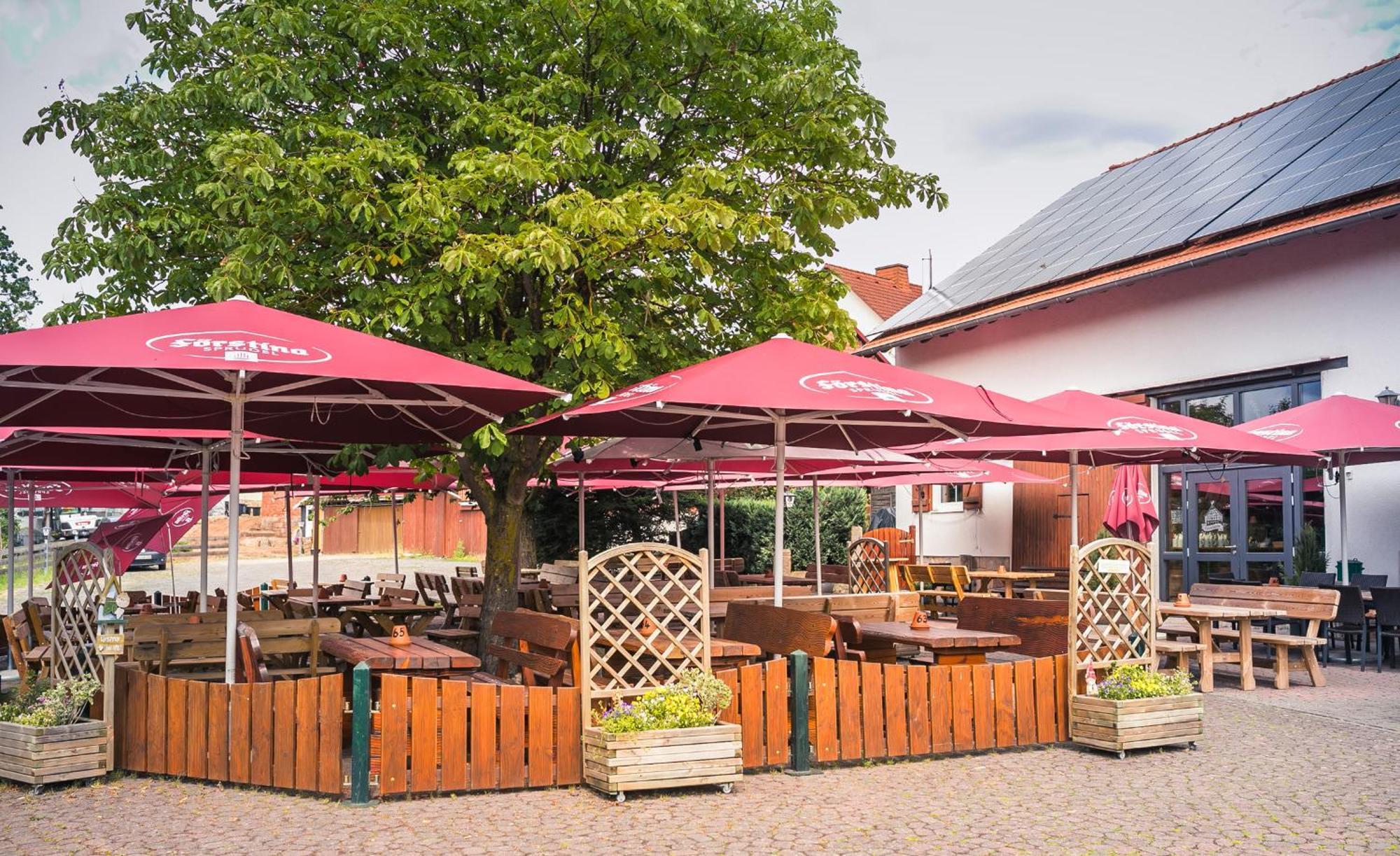 Landhaus Rhoenblick Kuenzell Exterior photo